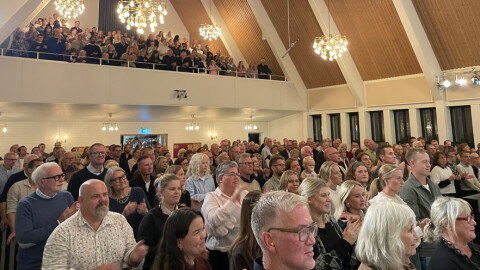 ”Det var verkligen fullknökat i kyrkan”