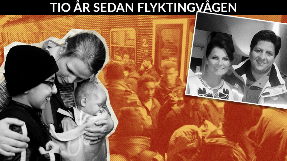 Peyman flydde Iran – fick bo hos Carola