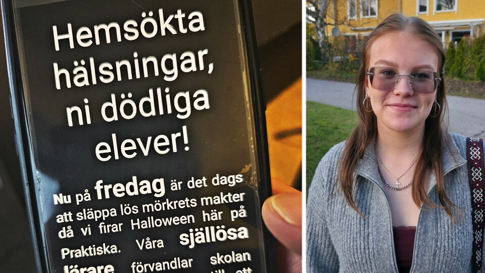 Far och dotter protesterade när skolan ville ”släppa lös mörkrets krafter” till Halloween