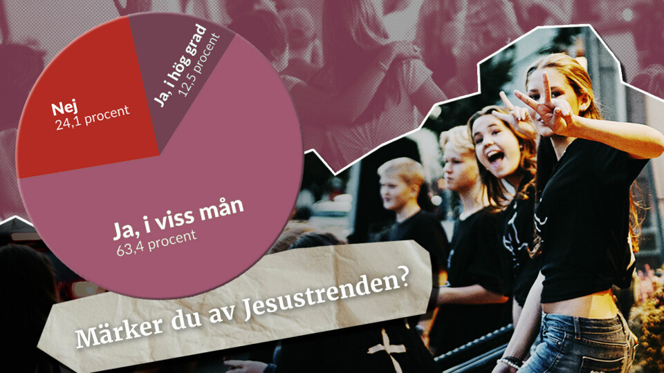 Frikyrkopastorer bekräftar Jesustrend bland ungdomar