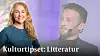 Kulturtipset: Litteratur med Malina Abrahamsson. Bakgrundsbild: författaren Nils Håkanson.