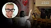 Gudstjänst i Lysekils kyrka. Infälld bild på debattören Teresa Almerud Varhegyi.