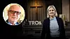 Magdalena Andersson i Jönköpings pingstkyrka. Infälld bild på debattören Svenåke Boström