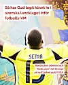 Så har Gud tagit klivet in i svenska landslaget inför fotbolls-VM • Korstecken, bibelord och 'Guds plan' när Sverige på nytt gräver guld i USA.