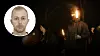 Högerextrema grupper tågar i Salemmarschen 2025. Infälld bild på debattören Henrik Schildt Lundberg.