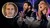 Gospelsångare under konsert. Infälld bild på debattören Andreas Ohlsson.