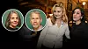 Ebba Busch och Simona Mohamsson. Infälld bild på Anette Wallqvist och Mattias Brunander, Diakonia.