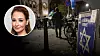Minnesmanifestation för 7 oktober-attacken. Infälld bild på debattören Alice Teodorescu Måwe.