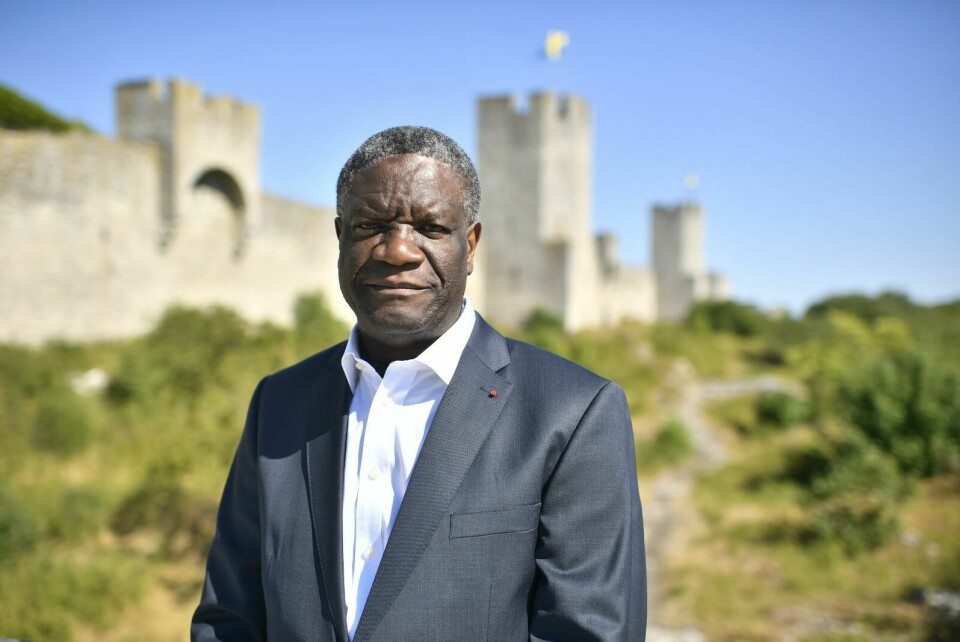 Denis Mukwege blir hedersdoktor - besöker Sverige ###