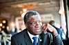 Den prisbelönte läkaren Denis Mukwege från DR Kongo.