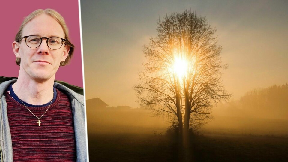 Förkunnelsen stryker för mycket medhårs Olof Edsinger om att det både är härligt, men också smärtsamt att uppleva den helighet som omger Gud