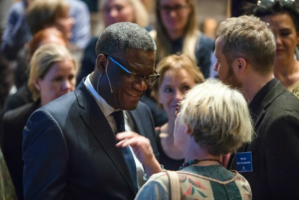 Umeås akademiker berördes av Mukwege ###