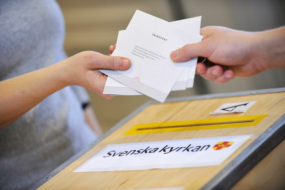 Lågt intresse för att vilja rösta i kyrkovalet ###