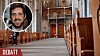 Gudstjänst i Uppsala domkyrka i pandemitider.