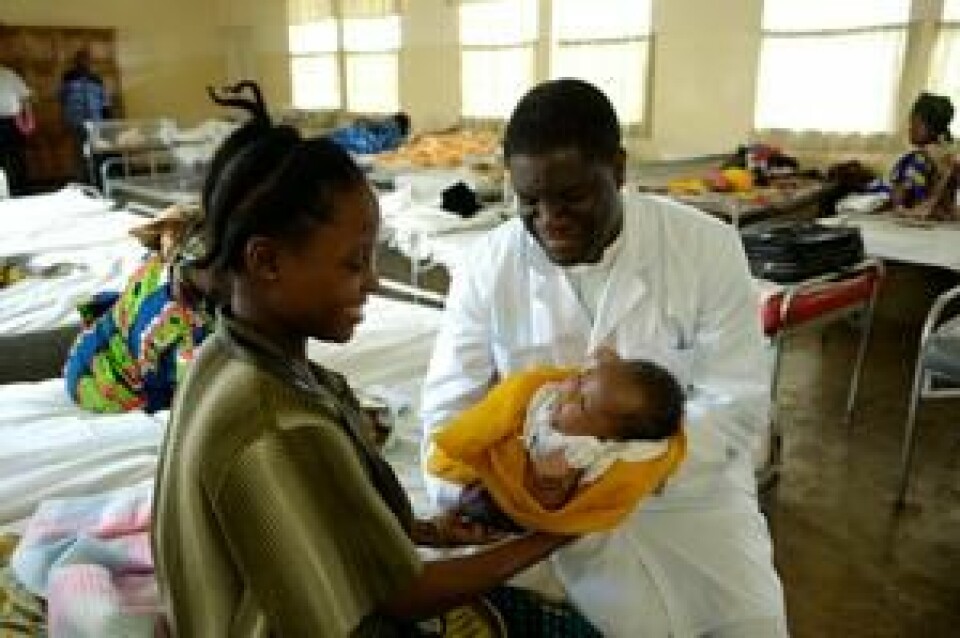 Panzisjukhuset i DR Kongo. Panzisjukhuset Denis Mukwege Kongo Bukavu