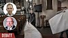 S:ta Clara kyrka står öppen för hemlösa och andra behövande. Här hjälper prästen Mats Nyholm till med handgripligheterna.