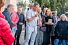 Bönevandring för landet, riksdag och regering, med start i S:ta Clara kyrka. 2022.