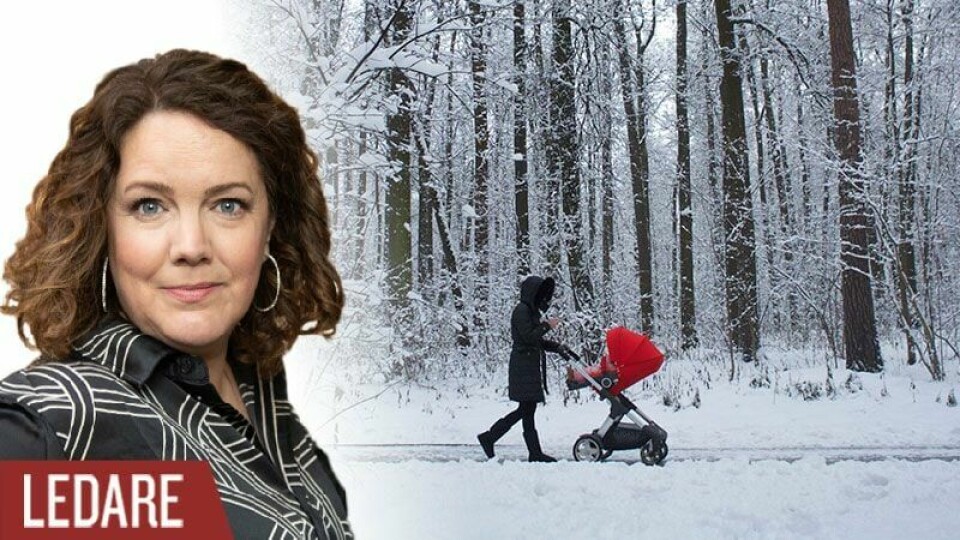 Sveriges främsta problem, oavsett vad Timbro och Dovstad vill få det att låta som, är verkligen inte att föräldrar vill ta hand om sina barn. Sveriges främsta problem, oavsett vad Timbro och Dovstad vill få det att låta som, är verkligen inte att föräldrar vill ta hand om sina barn.