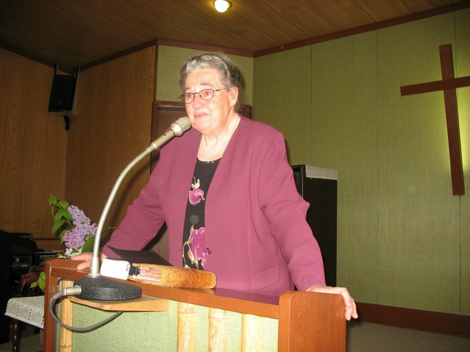 Inger Påhlsson, japanmisionär som verkat i Japan i många år. Inger Påhlsson, japanmisionär, jubilar