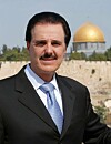 Mike Evans, grundare av flera Israelvänliga organisationer och som även var rådgivare till Donald Trump.