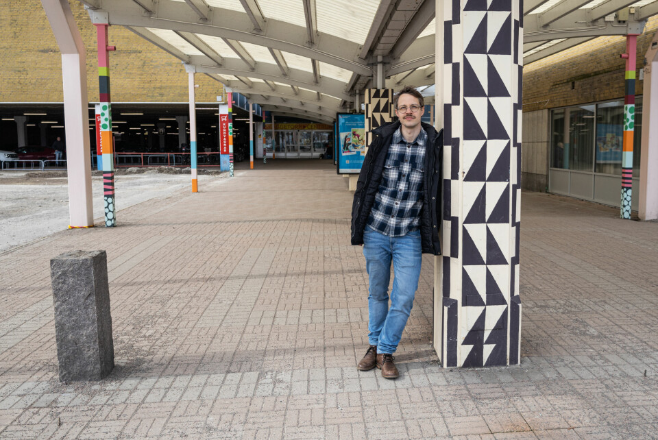Johannes Stenberg i förorten Skäggetorp i Linköping. Rapporten 'Frikyrkan i orten'.