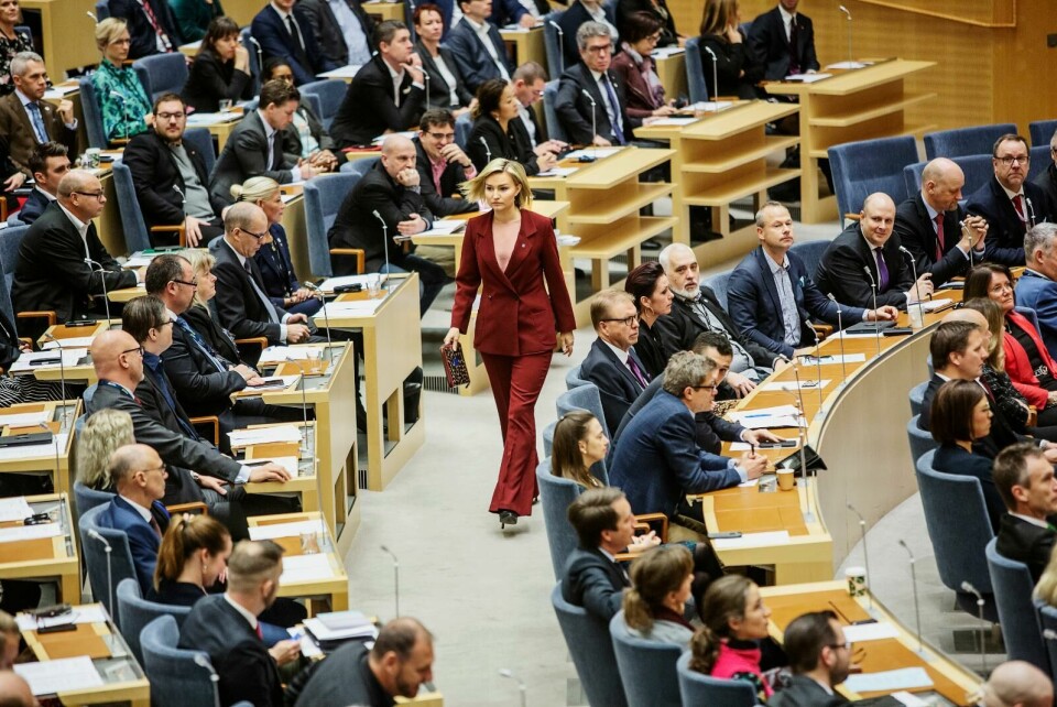 Allianssprickan fällde M- och KD-regering ###