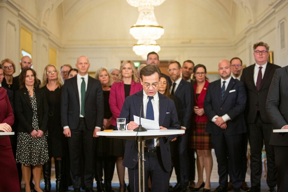 Ulf Kristerssons regering presenterades i riksdagen på tisdagsförmiddagen. Ulf Kristerssons regering presenterades i riksdagen på tisdagsförmiddagen.