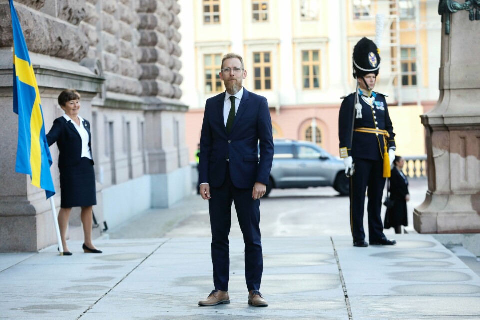 Jakob Forssmed intervjuas av Josefin Lilja i artikelserien 'På djupet med ...'