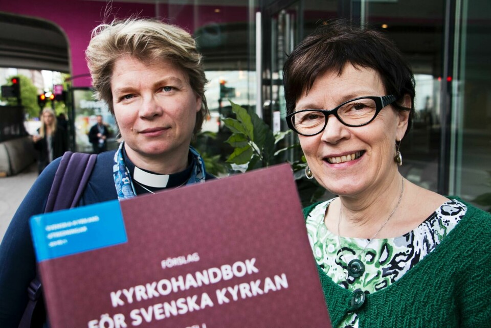 Boel Hössjer Sundman och Solveig Ininbergs. Boel Hössjer Sundman och Solveig Ininbergs.
