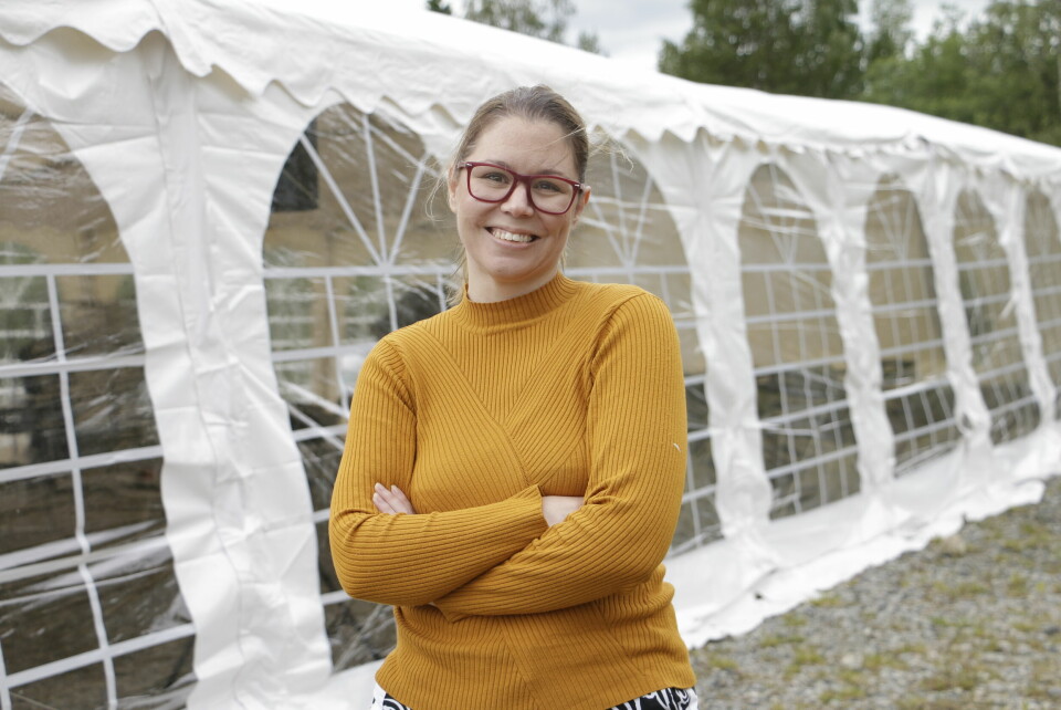Maria Flodin, pastor och föreståndare i Pingstkyrkan i Timrå. Maria Flodin, pastor och föreståndare i Pingstkyrkan i Timrå.