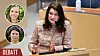 Utrikesminister Ann Linde (S) under den utrikespolitiska debatten i riksdagen 24/2.