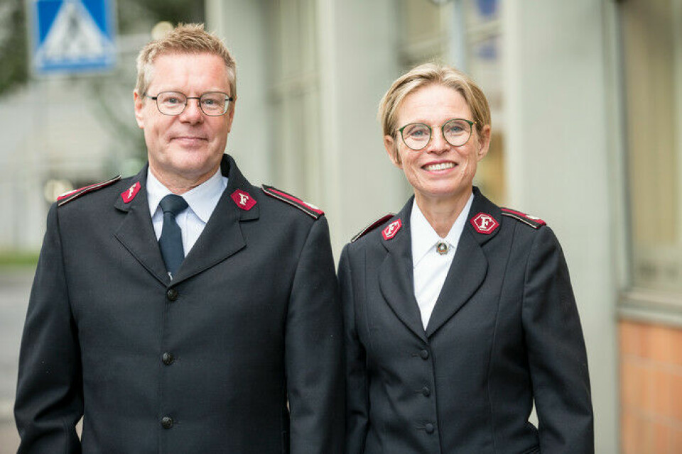 Bo och Christina Jeppsson, Frälsningsarmén Bo och Christina Jeppsson, Frälsningsarmén