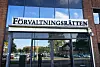 Beslutet fattades av förvaltningsrätten i Stockholm. På bilden syns entrén till förvaltningsrätten i Göteborg. Arkivbild.