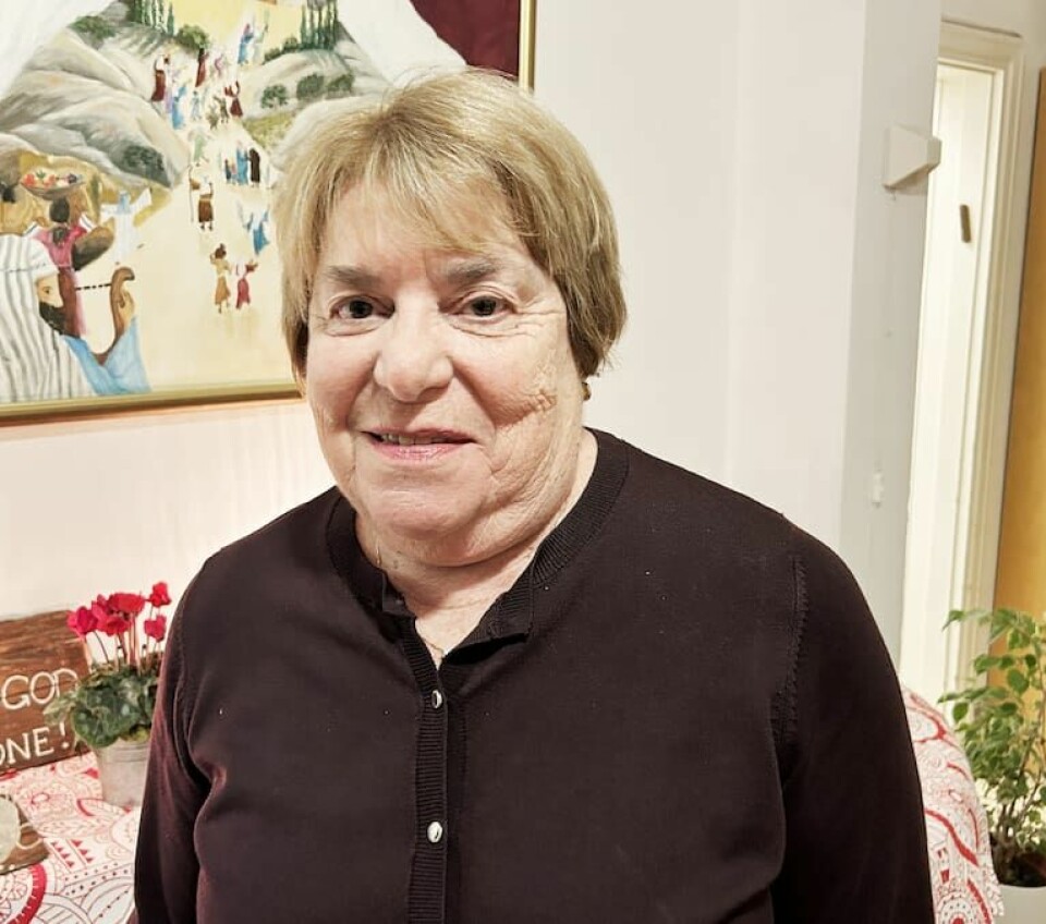 Lena Harrar firar advent på svenskhotellet Orit i Netanya. Lena Harrar firar advent på svenskhotellet Orit i Netanya.