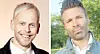 Hillsongs föreståndare Andreas Nielsen och Hope churchs avgående föreståndare John-Ted Berge.