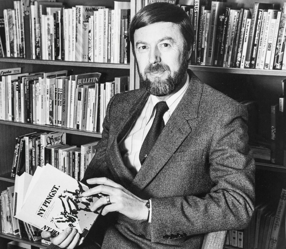 Ivar Lundgrens artiklar i Dagen för 50 år sedan resulterade i boken ”Ny pingst”. Ivar Lundgrens artiklar i Dagen för 50 år sedan resulterade i boken ”Ny pingst”.