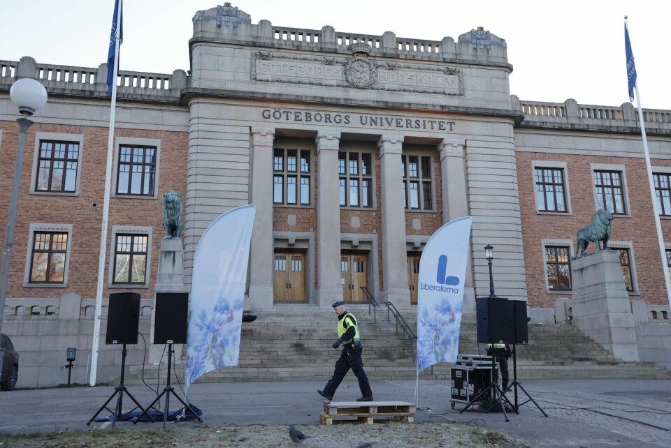Liberalerna förbereder för sin manifestation.