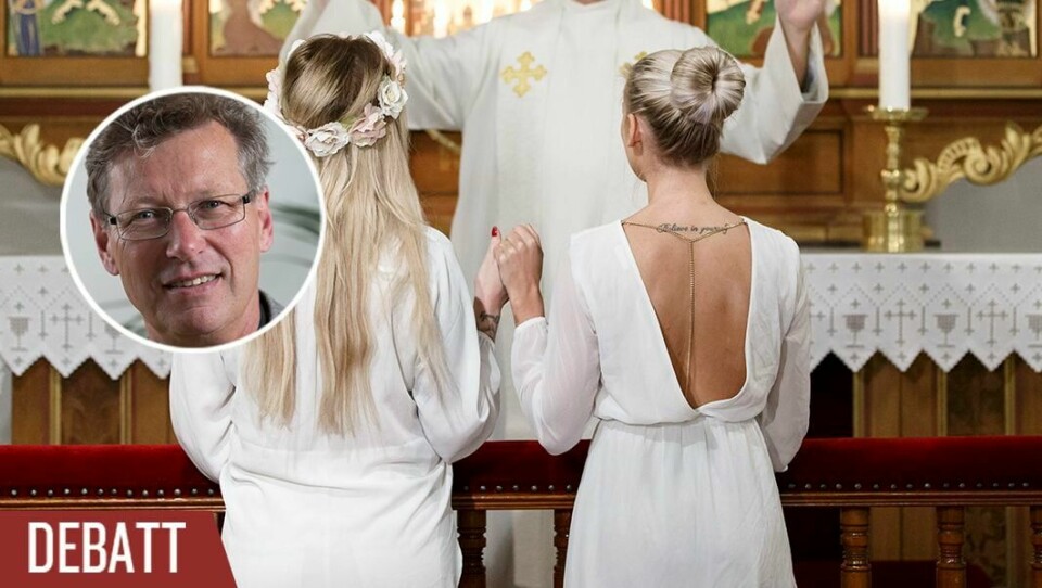 Trots att kyrkans läronämnd två gånger avvisat kravet på vigseltvång trotsar de politiska partierna och framhärdar. Kan nonchalansen för att Svenska kyrkan är en episkopal kyrka, för kyrkans identitet, hennes internationella och ekumeniska sammanhang och apostoliska rötter vara större, skriver Berth Löndahl. Trots att kyrkans läronämnd två gånger avvisat kravet på vigseltvång trotsar de politiska partierna och framhärdar. Kan nonchalansen för att Svenska kyrkan är en episkopal kyrka, för kyrkans identitet, hennes internationella och ekumeniska sammanhang och apostoliska rötter vara större, skriver Berth Löndahl.