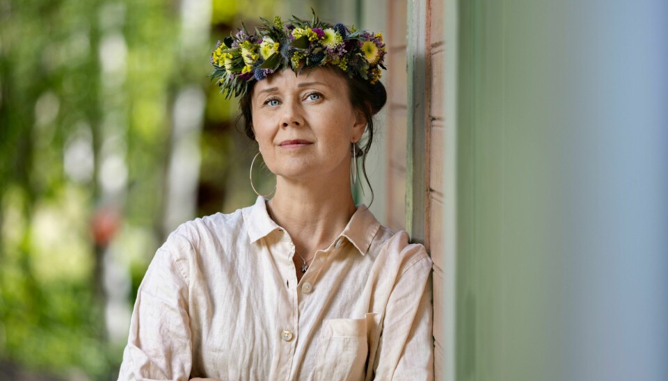 Susanne Dahl, studentpräst i Umeå, är en av värdarna för Sommar i P1. Susanne Dahl, präst och poet, Umeå