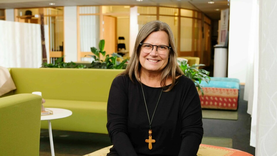Karin Wiborn, generalsekreterare Sveriges kristna råd. Karin Wiborn, generalsekreterare Sveriges kristna råd.