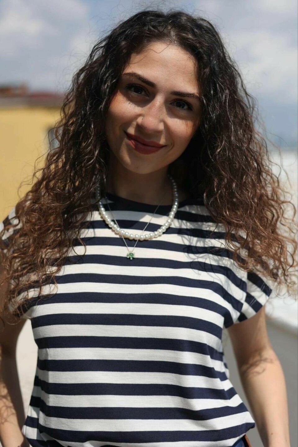 Ghinwa Akiki, kommunikationskoordinator på Thimar-LSESD i Libanon. Ghinwa Akiki, kommunikationskoordinator på Thimar-LSESD i Libanon.
