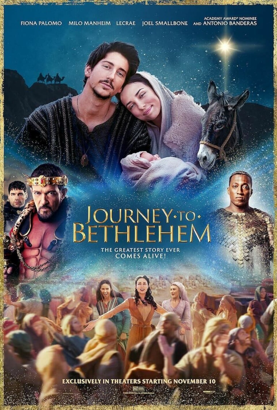 'Journey to Bethlehem' har Sverigepremiär den 1 december. Journey to Bethlehem.