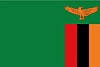 Zambia firade att man är ett kristet land - så här ser deras flagga ut.