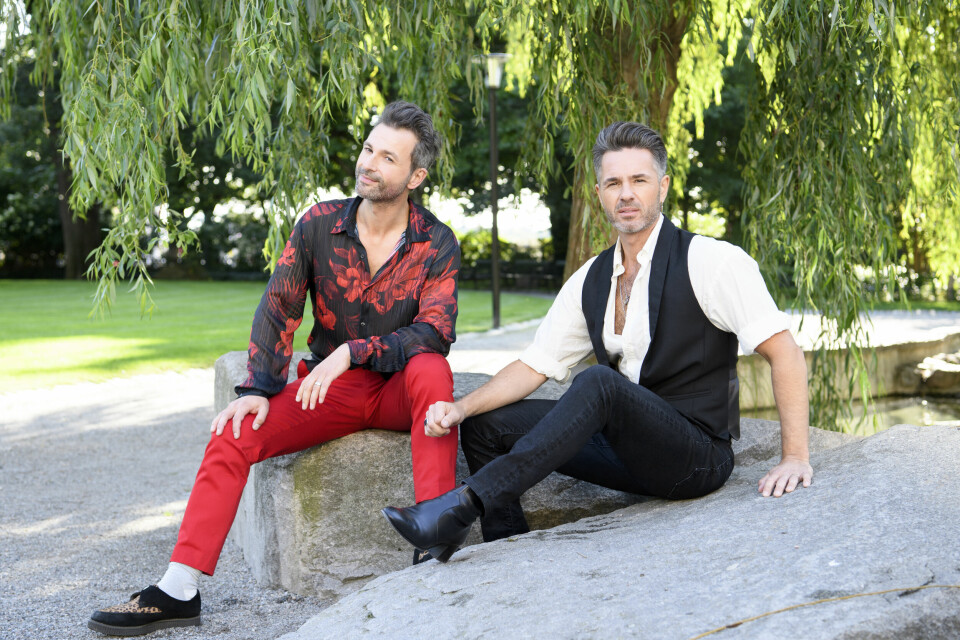 Ola Salo spelar Judas tillsammans och Peter Jöback spelar Jesus i en nya arenauppsättningen av Jesus Christ Superstar.