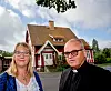 Anna-Karin Jönbrink, kyrkorådets ordf i Lerums församling och kyrkoherde Gunnar Göranzon om utförsäljning av kyrkans fastigheter.