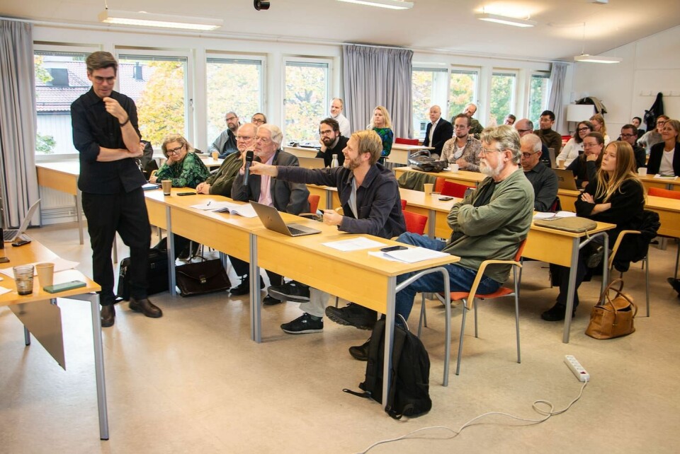 Stort intresse för seminariet på Enskilda högskolan i Stockholm, EHS, kring om Lewi Pethrus var antisemit. Symposium vid Enskilda Högskolan: Var Lewi Pethrus antisemit? Om frikyrkan och andra världskriget.Joel Halldorf, professor i kyrkohistoria.
