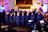 Borgholms Gospel sjöng under sin ledare Elionor Petersson.