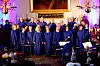 Borgholms Gospel sjöng under sin ledare Elionor Petersson.