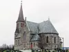 199604: Melhus kirke , Sør-Trøndelag . NTB arkivfoto: Gorm Kallestad / NTB