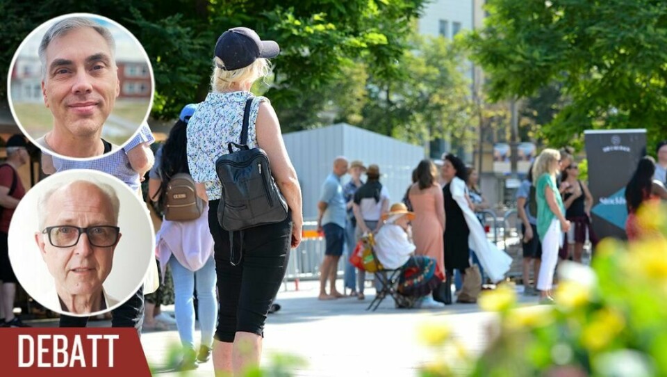 Församlingsplanteringar kan fungera vitaliserande på kyrkan i stort genom att återupptäcka, återvinna och omforma kristna praktiker för vår tid och dess utmaningar, skriver Björn Asserhed och Arne Olsson. Bilden är från Hope for this nations evangelisationssatsning på Odenplan sommaren 2022. Församlingsplanteringar kan fungera vitaliserande på kyrkan i stort genom att återupptäcka, återvinna och omforma kristna praktiker för vår tid och dess utmaningar, skriver Björn Asserhed och Arne Olsson. Bilden är från Hope for this nations evangelisationssatsning på Odenplan sommaren 2022.